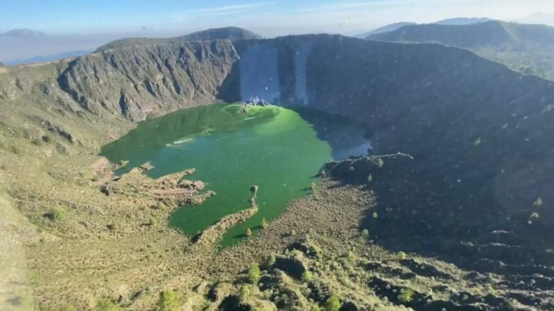 simulacro en volcán Chichonal